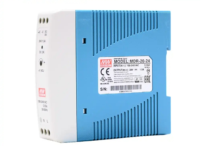 明緯直流電源內(nèi)置機殼穩(wěn)定可靠輕松安裝